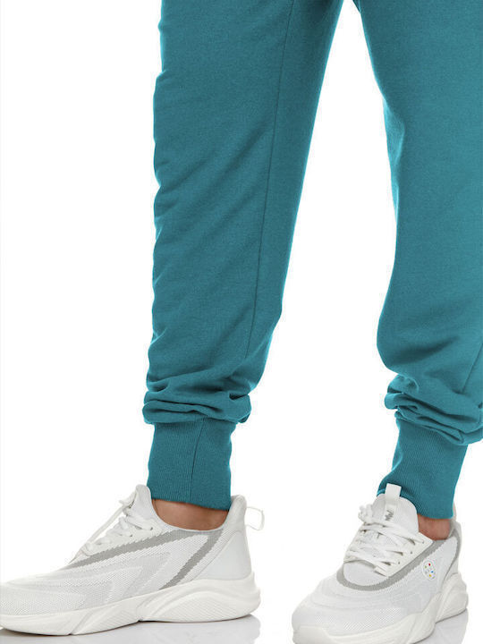 Bodymove Men's Sweatpants with Rubber Petrol