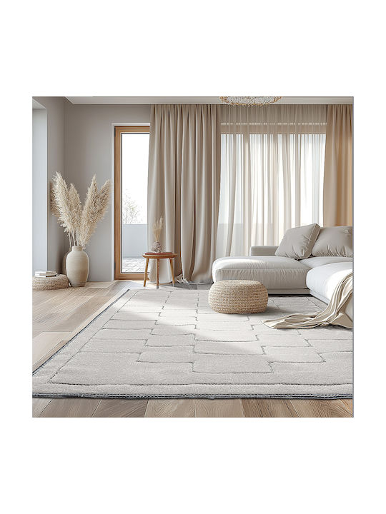 Beauty Home 9636 Teppich Rechteckig Ecru