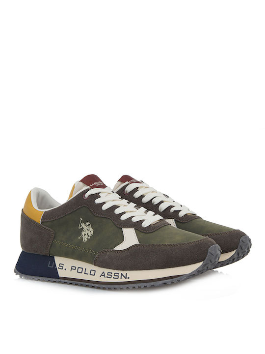 U.S. Polo Assn. Bărbați Sneakers Haki