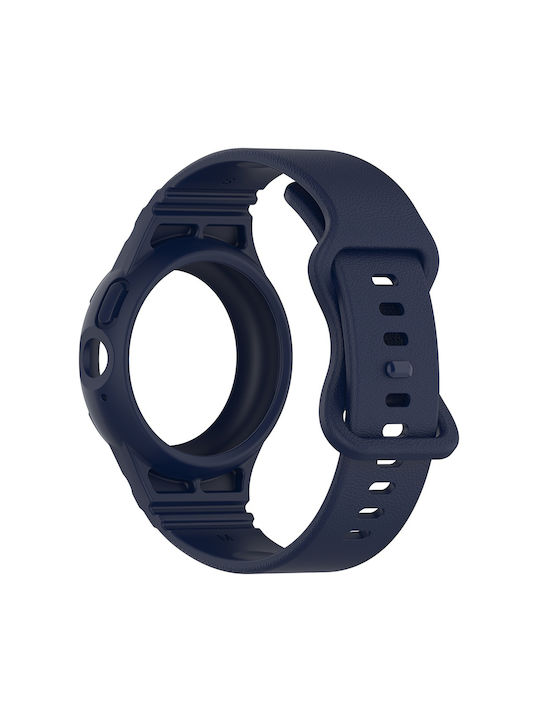 Techsuit Λουράκι Σιλικόνης Navy Μπλε (Google Pixel Watch 1 / 2 / 3 / 4 41mm)