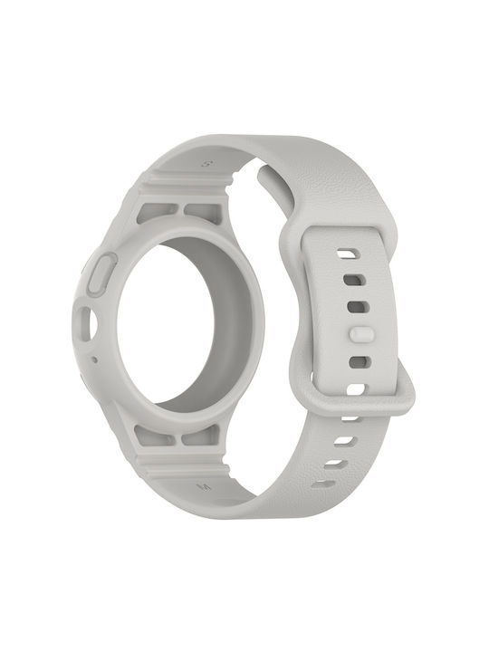 Techsuit Armband Silikon Gray (Google Pixel Watch 1 / 2 / 3 / 4 41 mm)