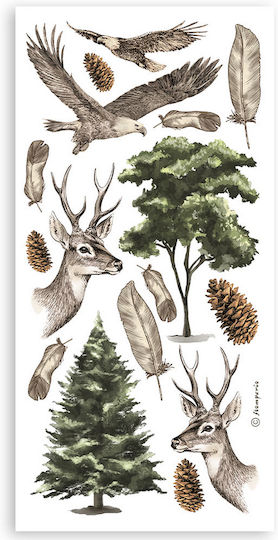 Collection of Cardboard Designs Forest 15x30.5cm