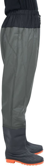 Waist Waders Boots Dark Green Size 40 4017010 Green