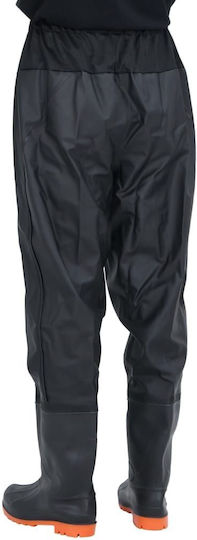 Waist Waders Μπότες Μαύρο Μέγεθος 44 4017023 Μαύρο