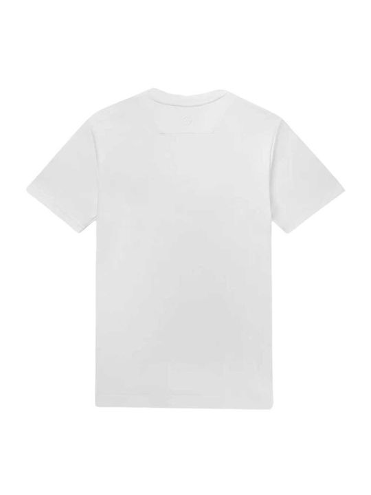 Balr. T-shirt Bărbătesc cu Mânecă Scurtă Bright White