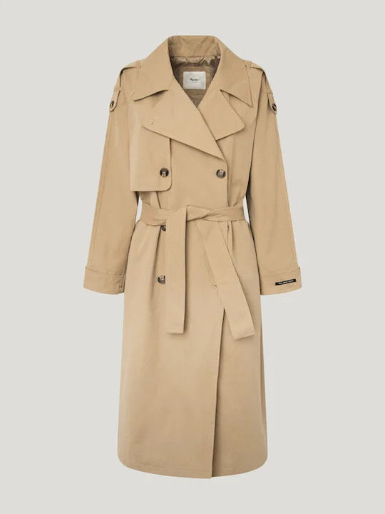 Bianca Damen Beige Trenchcoat