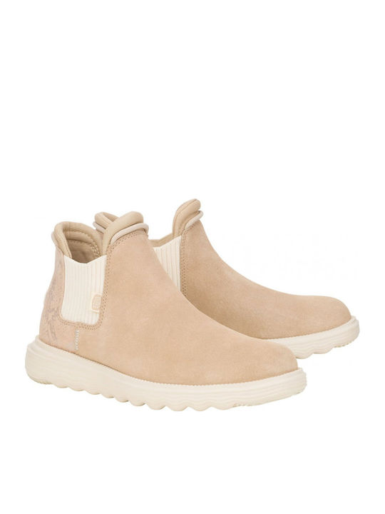 Hey Dude Boots Beige