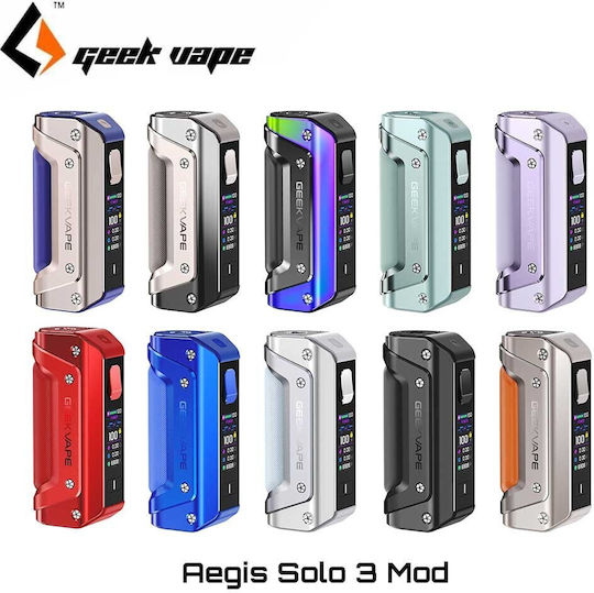 Geek Vape Aegis Solo 3 Box Mod 100W Μπλε