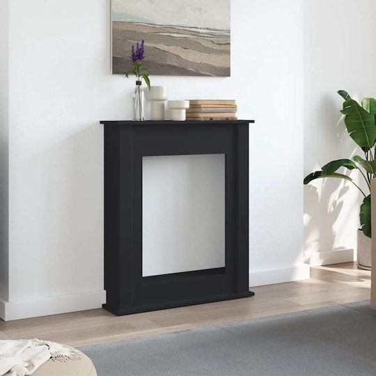 vidaXL Предност на камината 75x75см