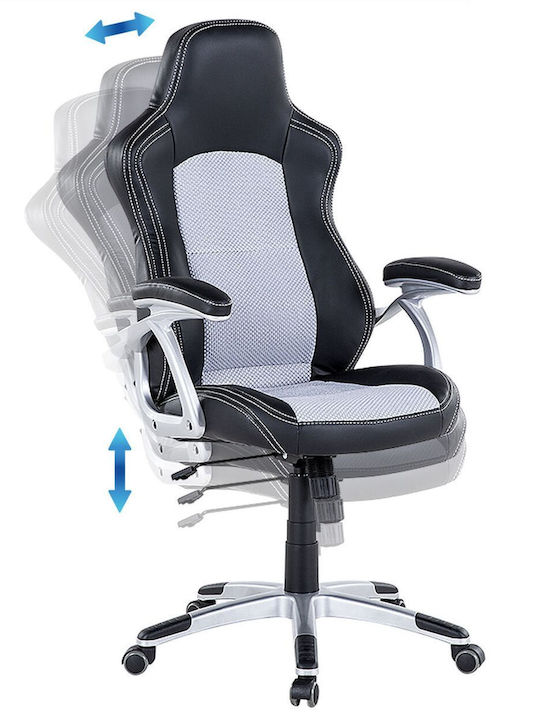 Beliani Office Chair with Adjustable Arms Black