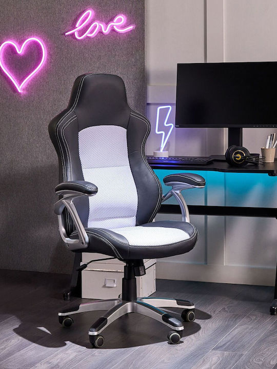 Beliani Office Chair with Adjustable Arms Black