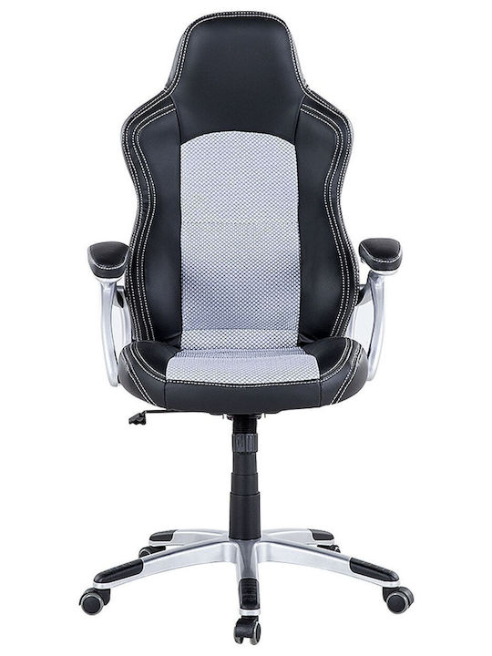 Beliani Office Chair with Adjustable Arms Black