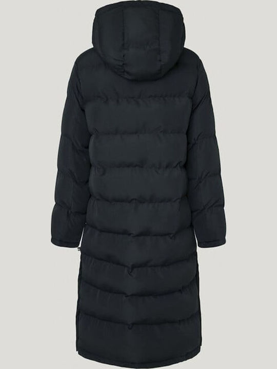 Bibi Women's Long Lifestyle Jacket for Winter Black