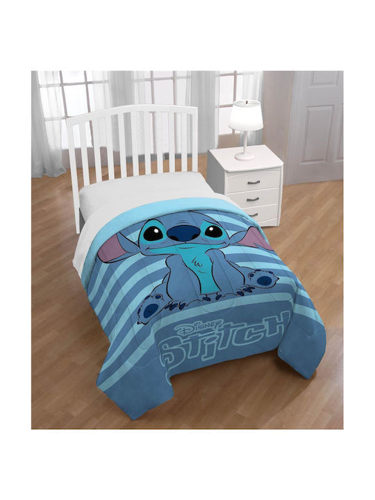 Disney Kids Duvet Single with Microfiber Filling Sky Blue 160x240cm