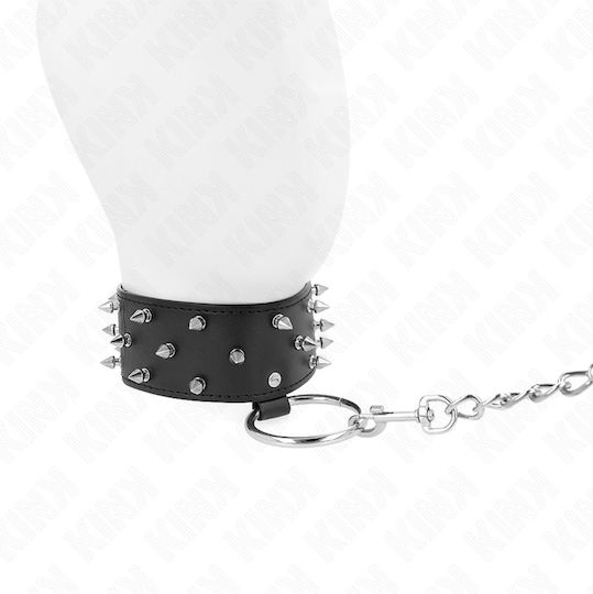 Kink Halsband in Silber Farbe