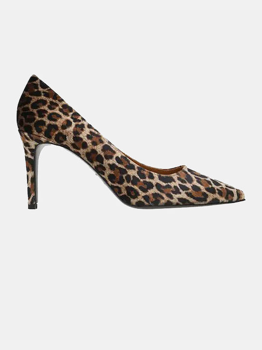 Kalogirou Leder Pumps Animal Print