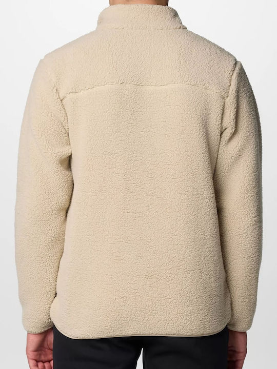 Rugged Ridge Iii Full Ανδρική Ζακέτα Fleece Μπεζ