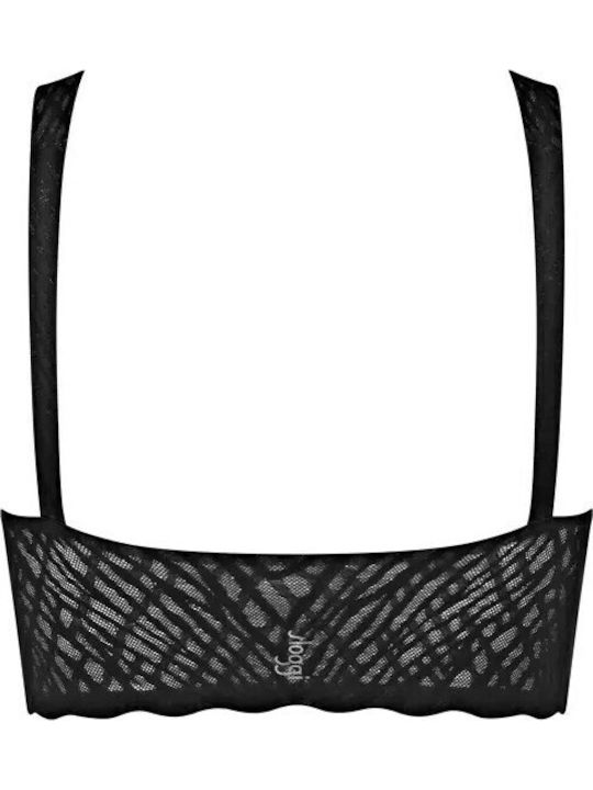 Sloggi Zero Feel Women's Bralette Bra Black