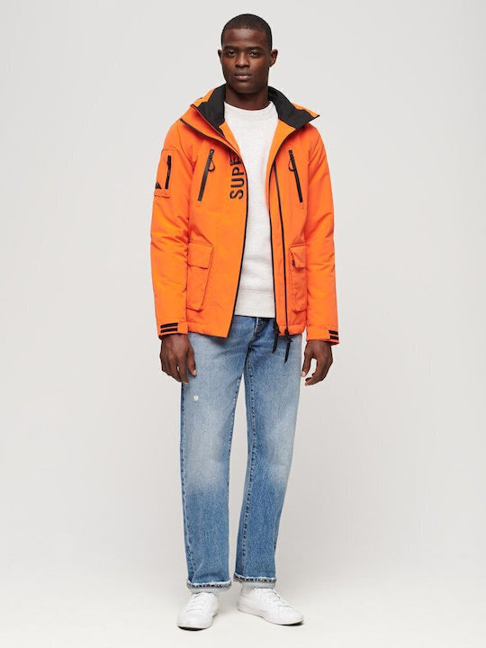 M D2 Sdcd Winter Jacke Winddicht Bold Orange