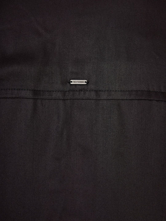 Women's Monochrome Long Sleeve Shirt Black