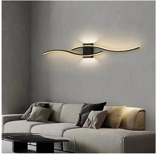 Lamp Wall with Integrated LED and Natural White Light