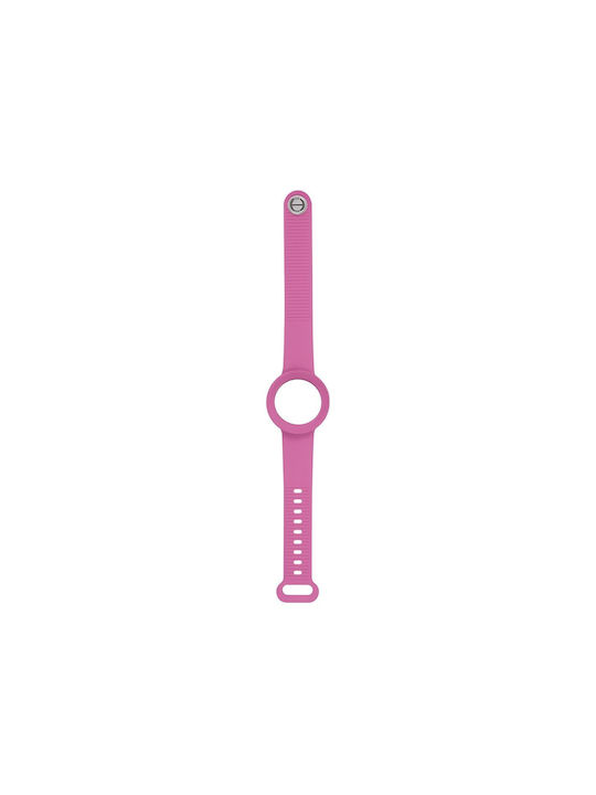 HipHop Rubber Strap Pink 34mm