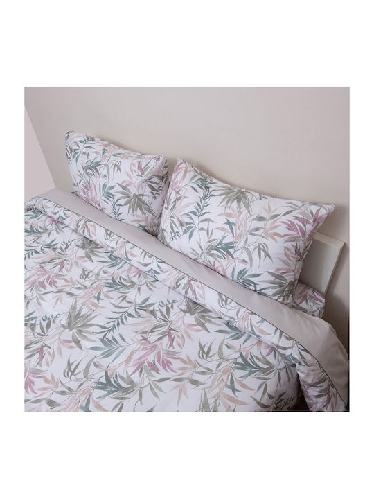 Viopros Duvet Cover Set Cotton Semi-double with Pillowcase 180x240 Fresh Gretel