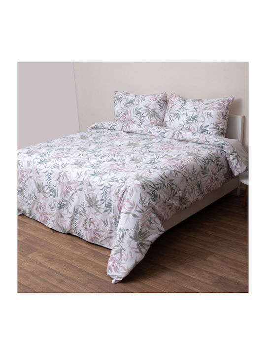 Viopros Duvet Cover Set Cotton Semi-double with Pillowcase 180x240 Fresh Gretel