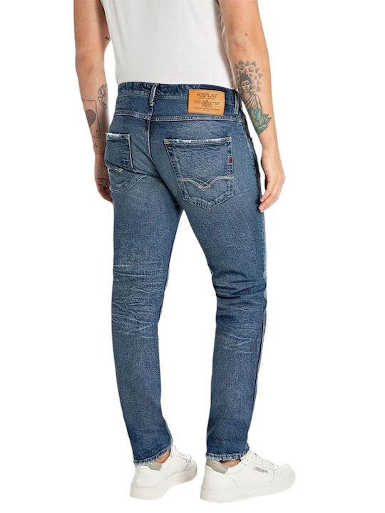 Replay Pantaloni de Bărbați din Jean Blue