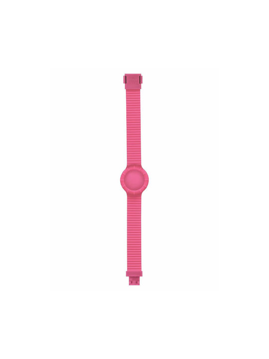 HipHop Rubber Strap Pink 32mm