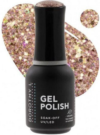 Dorothy L Хибриден Лак за Нокти с Glitter 15мл 1бр