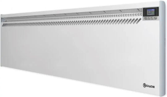 Eldom Convector Heater Wall 2500W with Electronic Thermostat and WiFi 136.6x43.4cm White