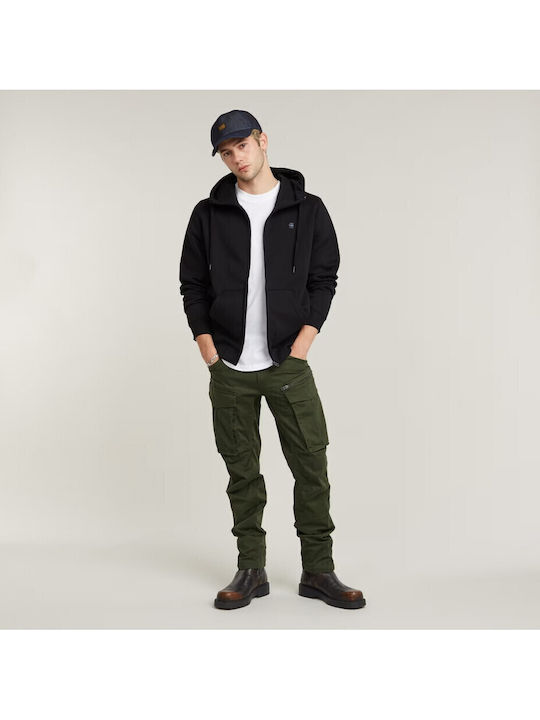 Rovic Trousers Cargo Elastic in Regular Fit Khaki