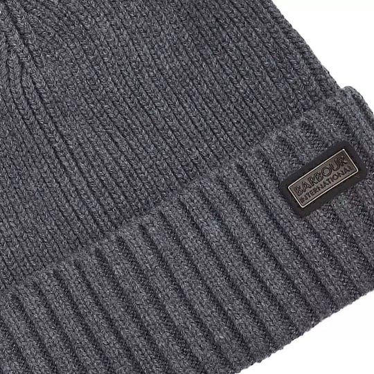 Beanie Männer Beanie Gestrickt in Gray Farbe