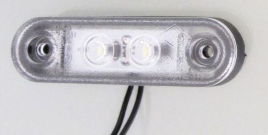 Horpol Lkw-Volumenlicht Weiß mit Gelbem Licht 12 / 24V - Weiß