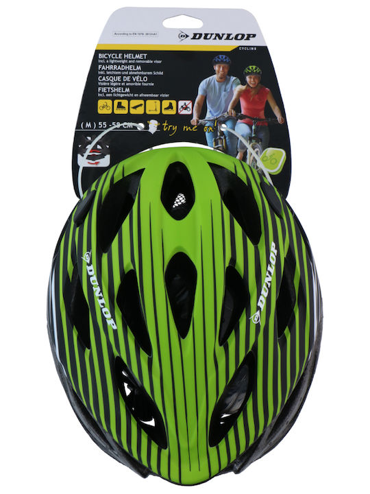 Dunlop Fahrradhelm Berg Grün