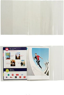 Adhesive Book Cover Transparent Plastic 29 X 53 Cm 36 Units