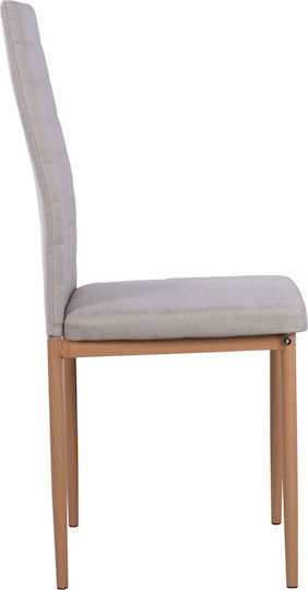 Lady Stühle Speisesaal Beige 4Stück 40x48x95cm