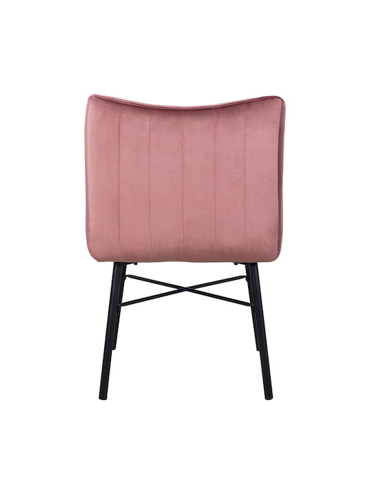 Allysa Dining Room Velvet Armchair Rotten Apple 57x58x88cm 2pcs