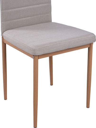 Lady Stühle Speisesaal Beige 4Stück 40x48x95cm
