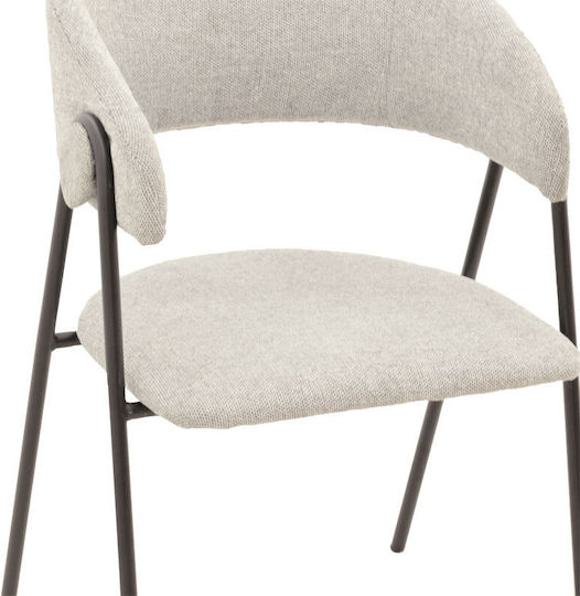 Rachele Scaune Sala de mese Gri deschis 1buc 52x53x83buc