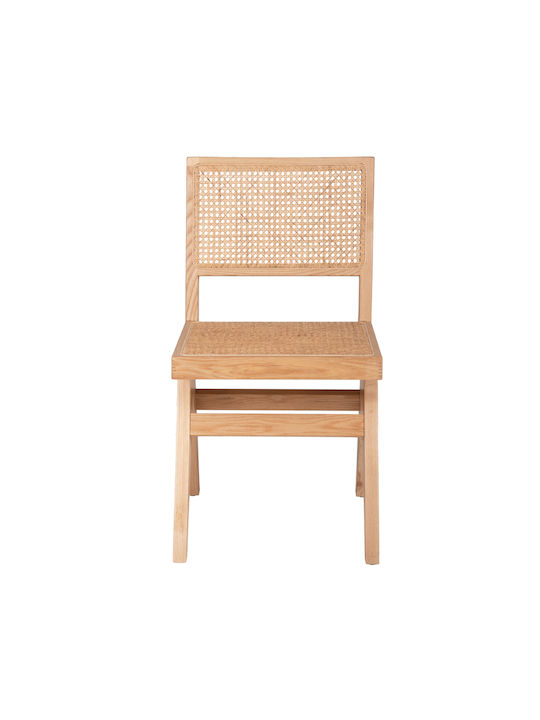 Fredrik Dining Room Wooden Chair Natural Color 45x55.5x83cm