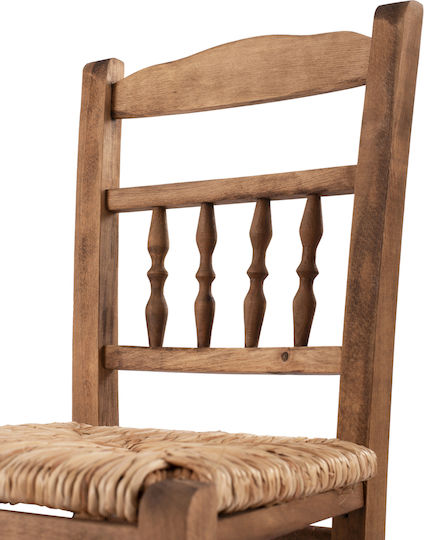 Chosen Cafe Wooden Chair Brown 41.5x44.5x88.5cm