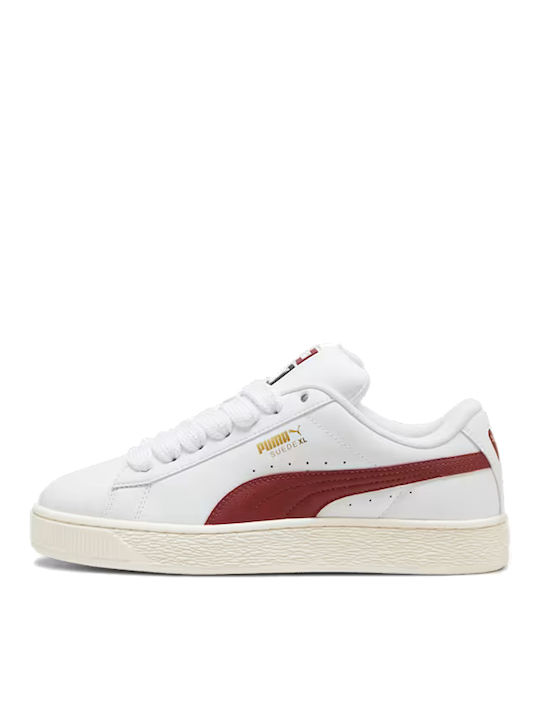 Puma Suede Xl Prime Low Sneakers White / Intense Red