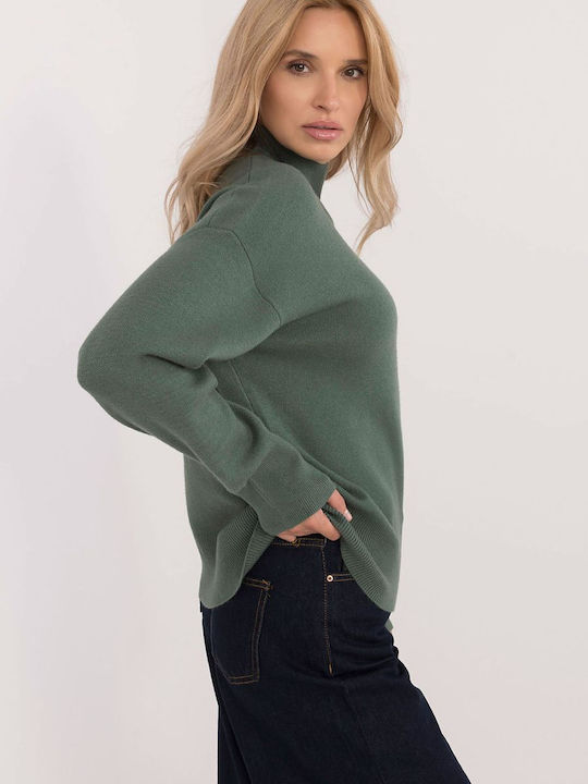 Sublevel Women's Sweater Dark Green