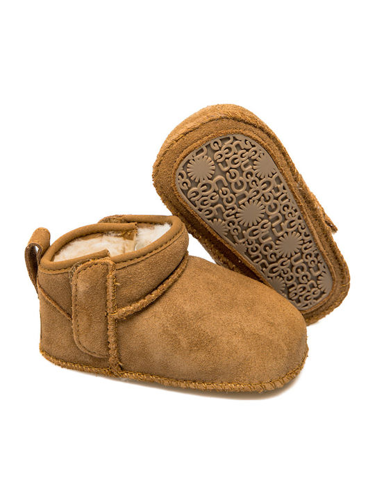 UGG Baby Booties Tabac Brown