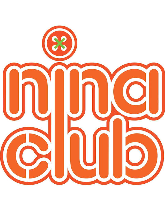 Boxer ανδρικό Nina club 411 με εξωτερικό λάστιχο μαύρο-μαύρο