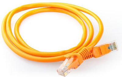 Cablexpert U/UTP Cat.5e Cablu de rețea Ethernet 1m Portocaliu 1buc