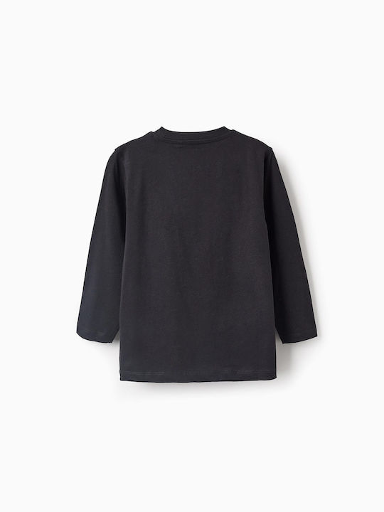 Zippy Kinder Sweatshirt Black