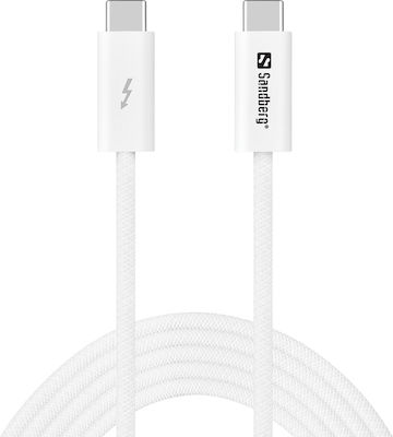 Sandberg USB 2.0 Cable USB-C male - USB-C 2m (136-57)